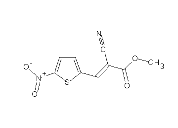 methyl 2-cyano-3-(5-nitro-2-thienyl)acrylate