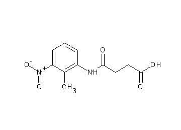 4-[(2-methyl-3-nitrophenyl)amino]-4-oxobutanoic acid