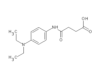 4-{[4-(diethylamino)phenyl]amino}-4-oxobutanoic acid