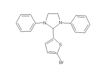 2-(5-bromo-2-thienyl)-1,3-diphenylimidazolidine