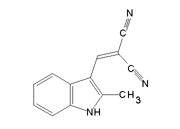 [(2-methyl-1H-indol-3-yl)methylene]malononitrile