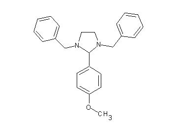 1,3-dibenzyl-2-(4-methoxyphenyl)imidazolidine
