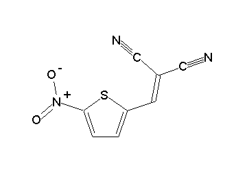 [(5-nitro-2-thienyl)methylene]malononitrile