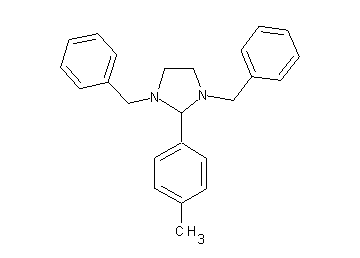 1,3-dibenzyl-2-(4-methylphenyl)imidazolidine