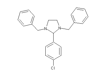 1,3-dibenzyl-2-(4-chlorophenyl)imidazolidine
