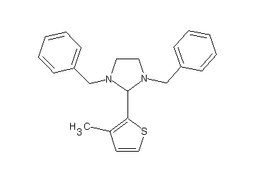 1,3-dibenzyl-2-(3-methyl-2-thienyl)imidazolidine