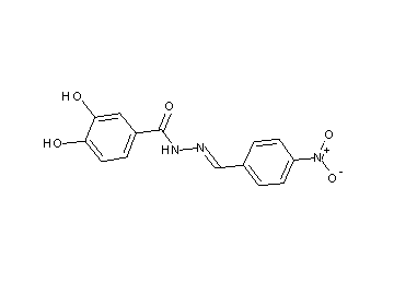 3,4-dihydroxy-N'-(4-nitrobenzylidene)benzohydrazide