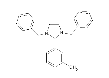 1,3-dibenzyl-2-(3-methylphenyl)imidazolidine