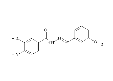 3,4-dihydroxy-N'-(3-methylbenzylidene)benzohydrazide