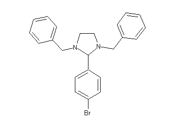1,3-dibenzyl-2-(4-bromophenyl)imidazolidine