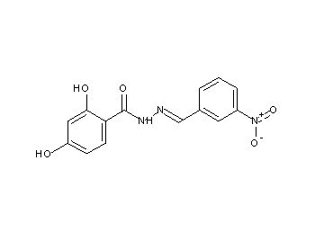 2,4-dihydroxy-N'-(3-nitrobenzylidene)benzohydrazide