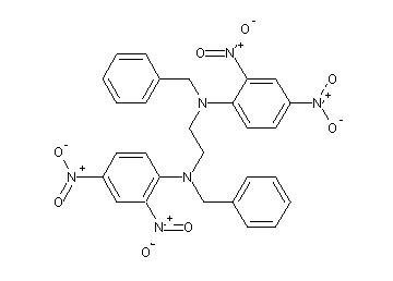 N,N'-dibenzyl-N,N'-bis(2,4-dinitrophenyl)-1,2-ethanediamine