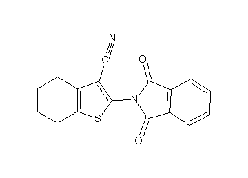 2-(1,3-dioxo-1,3-dihydro-2H-isoindol-2-yl)-4,5,6,7-tetrahydro-1-benzothiophene-3-carbonitrile