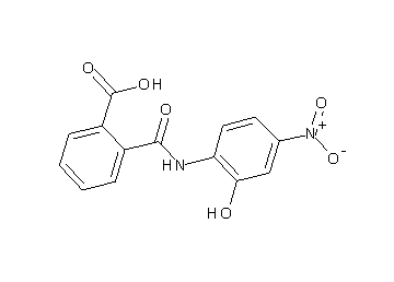 2-{[(2-hydroxy-4-nitrophenyl)amino]carbonyl}benzoic acid