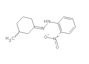 1-(3-methylcyclohexylidene)-2-(2-nitrophenyl)hydrazine