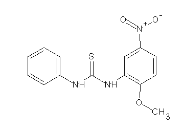 N-(2-methoxy-5-nitrophenyl)-N'-phenylthiourea - Click Image to Close