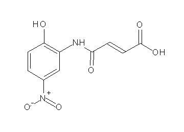 4-[(2-hydroxy-5-nitrophenyl)amino]-4-oxo-2-butenoic acid
