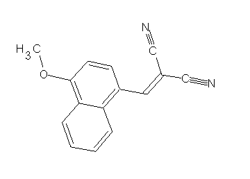 [(4-methoxy-1-naphthyl)methylene]malononitrile