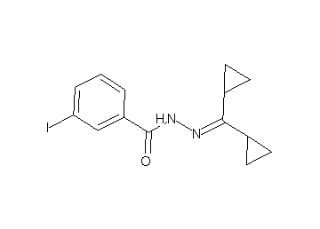 N'-(dicyclopropylmethylene)-3-iodobenzohydrazide