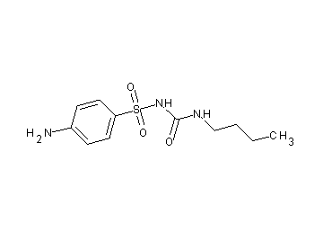 4-amino-N-[(butylamino)carbonyl]benzenesulfonamide