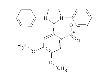 2-(4,5-dimethoxy-2-nitrophenyl)-1,3-diphenylimidazolidine - Click Image to Close
