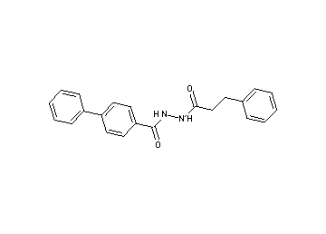 N'-(3-phenylpropanoyl)-4-biphenylcarbohydrazide