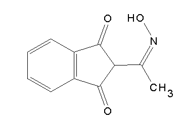2-(N-hydroxyethanimidoyl)-1H-indene-1,3(2H)-dione
