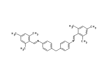 (mesitylmethylene)(4-{4-[(mesitylmethylene)amino]benzyl}phenyl)amine