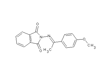 2-{[1-(4-methoxyphenyl)ethylidene]amino}-1H-isoindole-1,3(2H)-dione