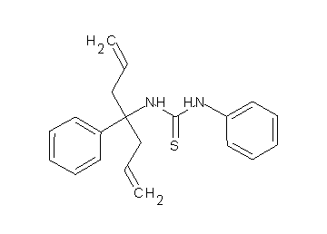 N-(1-allyl-1-phenyl-3-buten-1-yl)-N'-phenylthiourea