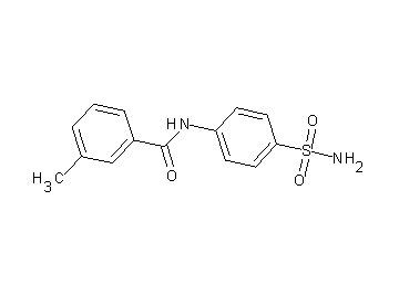 N-[4-(aminosulfonyl)phenyl]-3-methylbenzamide