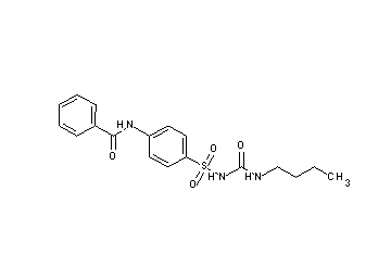 N-[4-({[(butylamino)carbonyl]amino}sulfonyl)phenyl]benzamide