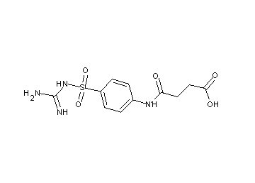 4-{[4-({[amino(imino)methyl]amino}sulfonyl)phenyl]amino}-4-oxobutanoic acid
