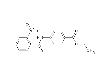 ethyl 4-[(2-nitrobenzoyl)amino]benzoate