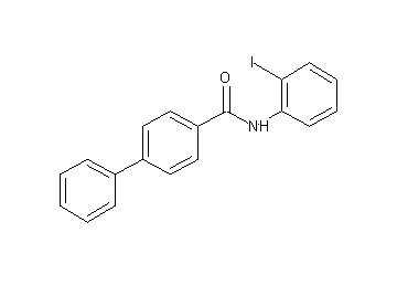 N-(2-iodophenyl)-4-biphenylcarboxamide