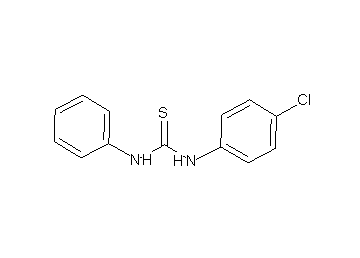N-(4-chlorophenyl)-N'-phenylthiourea