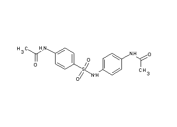 N-[4-({[4-(acetylamino)phenyl]amino}sulfonyl)phenyl]acetamide