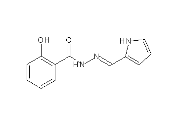 2-hydroxy-N'-(1H-pyrrol-2-ylmethylene)benzohydrazide