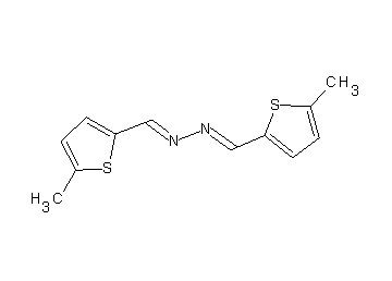 bis[(5-methyl-2-thienyl)methylene]hydrazine