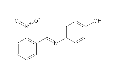 4-[(2-nitrobenzylidene)amino]phenol