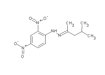 1-(1,3-dimethylbutylidene)-2-(2,4-dinitrophenyl)hydrazine