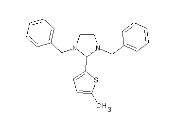1,3-dibenzyl-2-(5-methyl-2-thienyl)imidazolidine