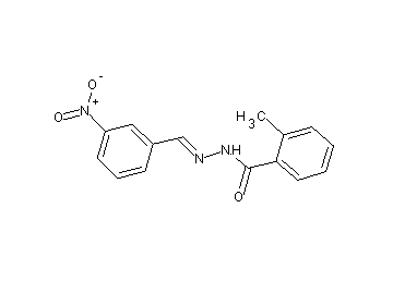 2-methyl-N'-(3-nitrobenzylidene)benzohydrazide