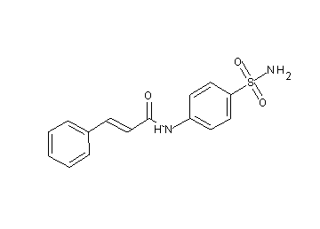 N-[4-(aminosulfonyl)phenyl]-3-phenylacrylamide