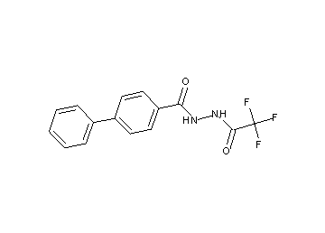 N'-(2,2,2-trifluoroacetyl)-4-biphenylcarbohydrazide