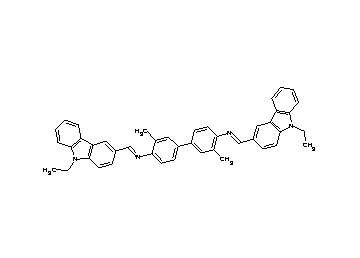 N,N'-bis[(9-ethyl-9H-carbazol-3-yl)methylene]-3,3'-dimethyl-4,4'-biphenyldiamine