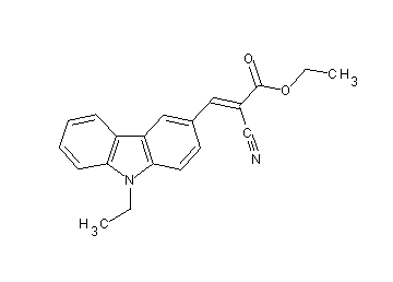 ethyl 2-cyano-3-(9-ethyl-9H-carbazol-3-yl)acrylate