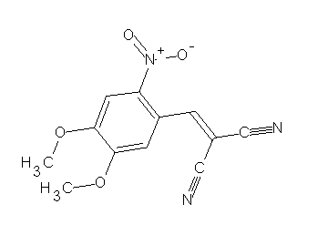 (4,5-dimethoxy-2-nitrobenzylidene)malononitrile