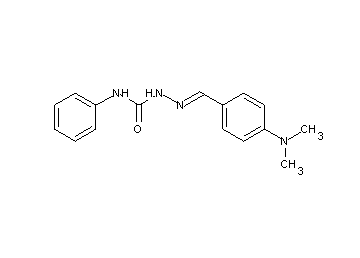 4-(dimethylamino)benzaldehyde N-phenylsemicarbazone