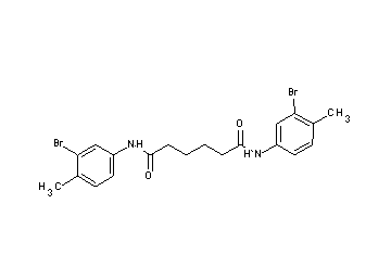 N,N'-bis(3-bromo-4-methylphenyl)hexanediamide